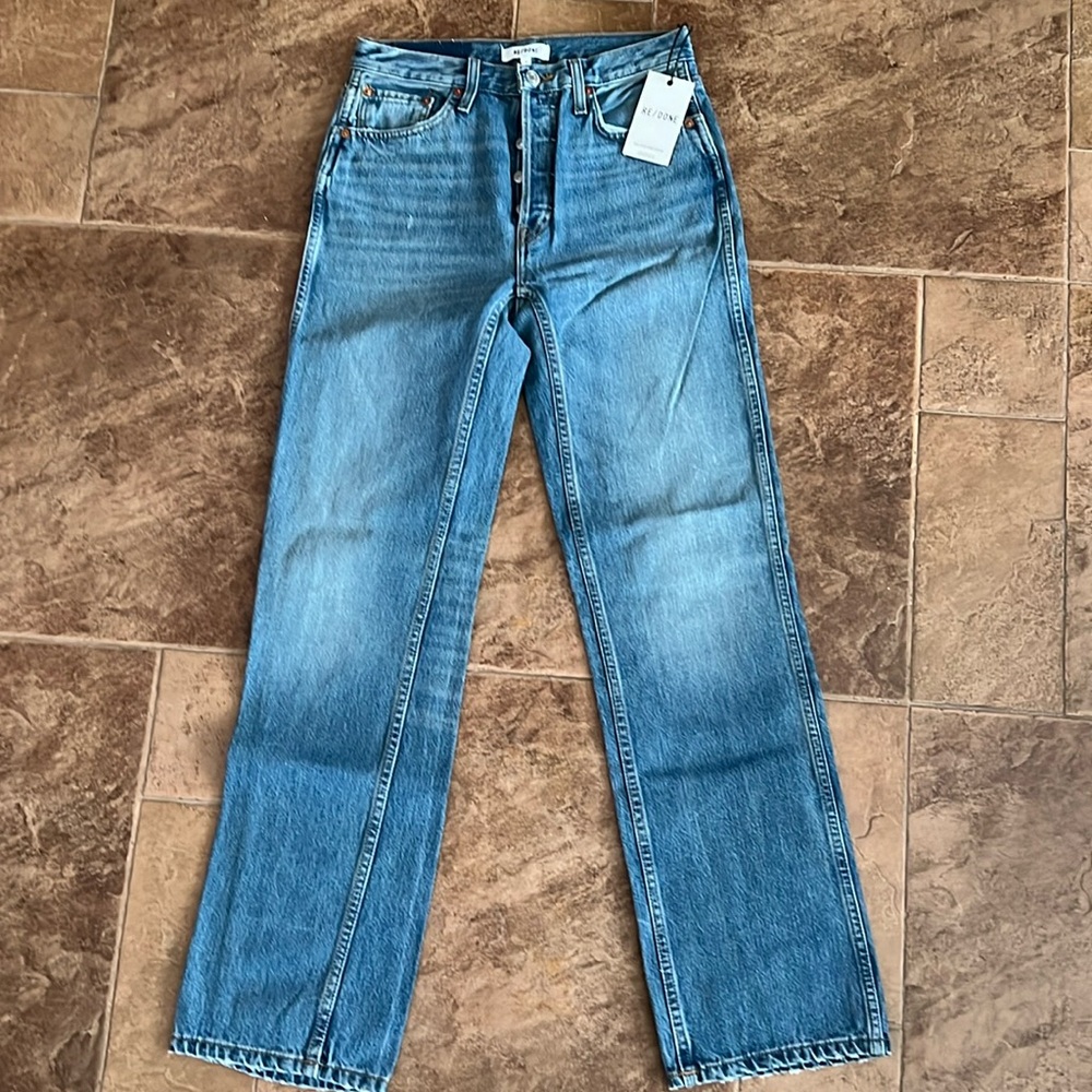 Re/Done 90s high rise loose jeans